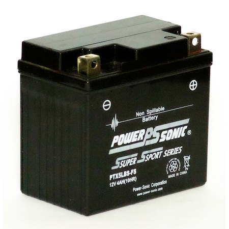 Power Sonic PTX5LBS-FS Factory Activated AGM PowerSport Battery PTX5LBS-FS